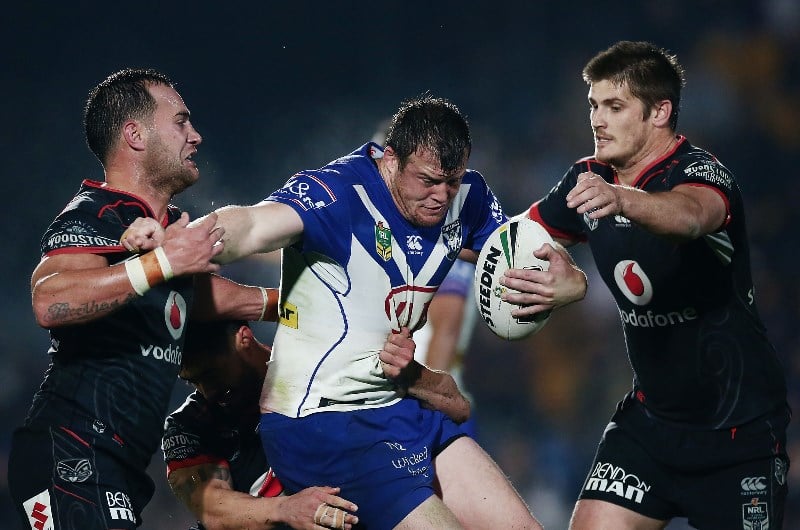 Bulldogs vs Warriors Top four spot within New Zealand's reach